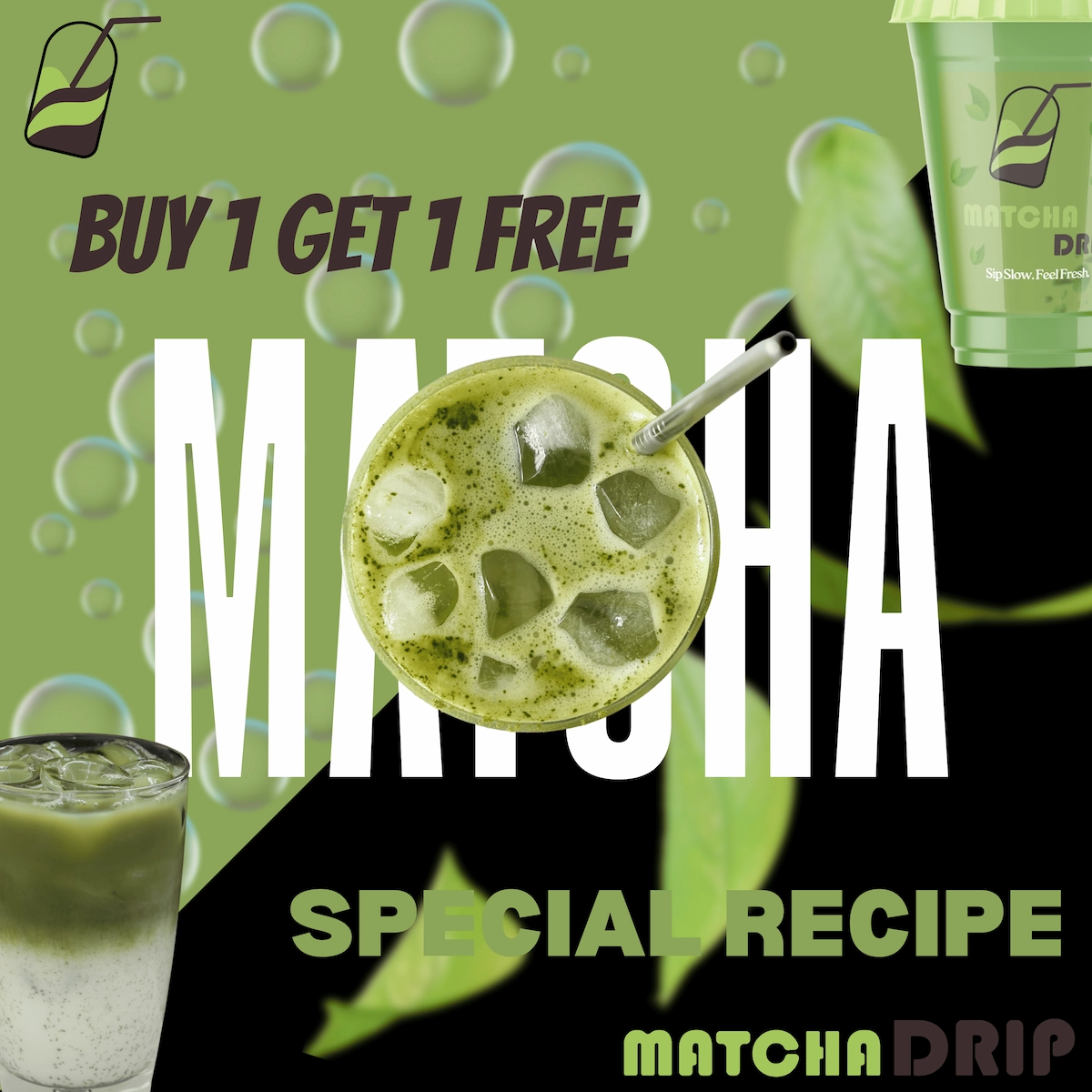 Matcha Drip Social